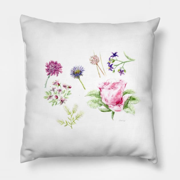 Dune blossoms Pillow by Kunst und Kreatives