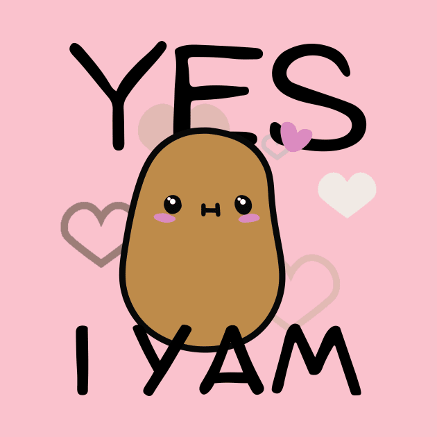 Yes I Yam Kawaii Potato by valiantbrotha