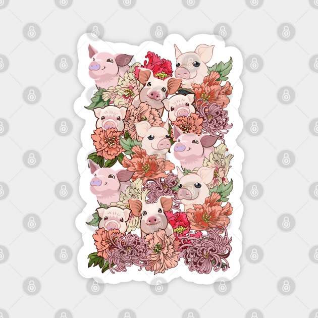 Because Pigs Magnet by huebucket