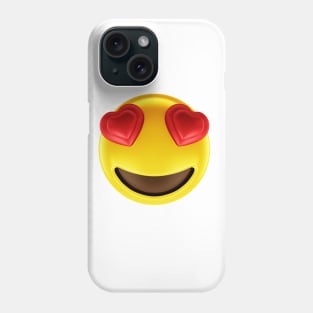 Emoji in love Phone Case