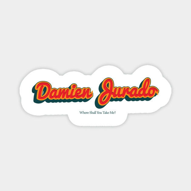 Damien Jurado Magnet by PowelCastStudio