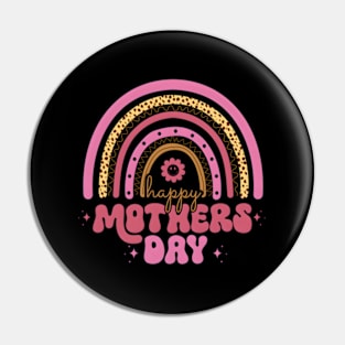 HapMothers Day Floral For Mom Grandma Pin