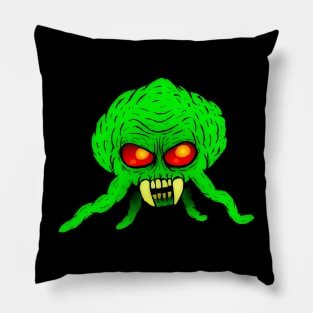 Invader From Space Pillow