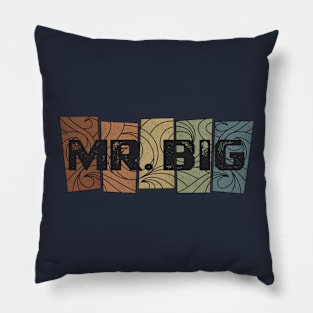 Mr. Big - Retro Pattern Pillow