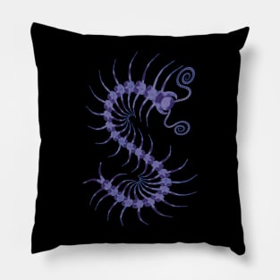 Amethyst Centipede Pillow