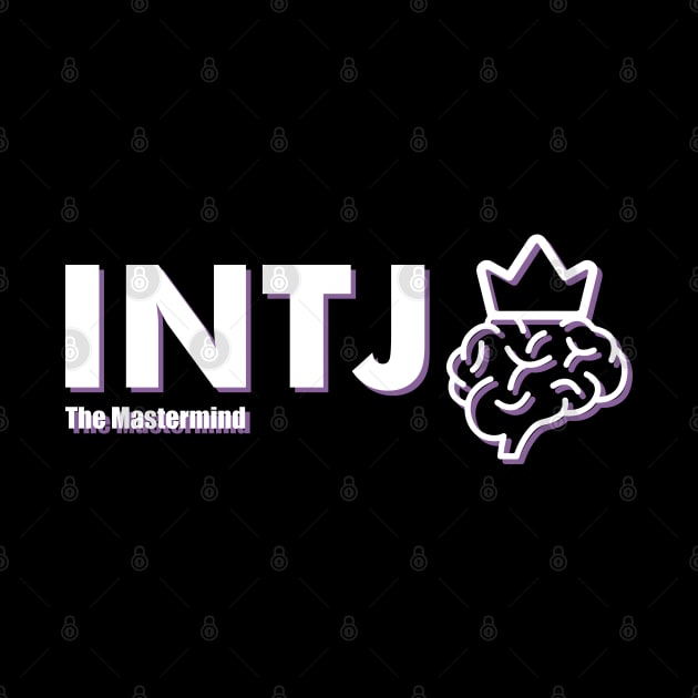 INTJ The Mastermind MBTI types 1D Myers Briggs personality gift with icon by FOGSJ