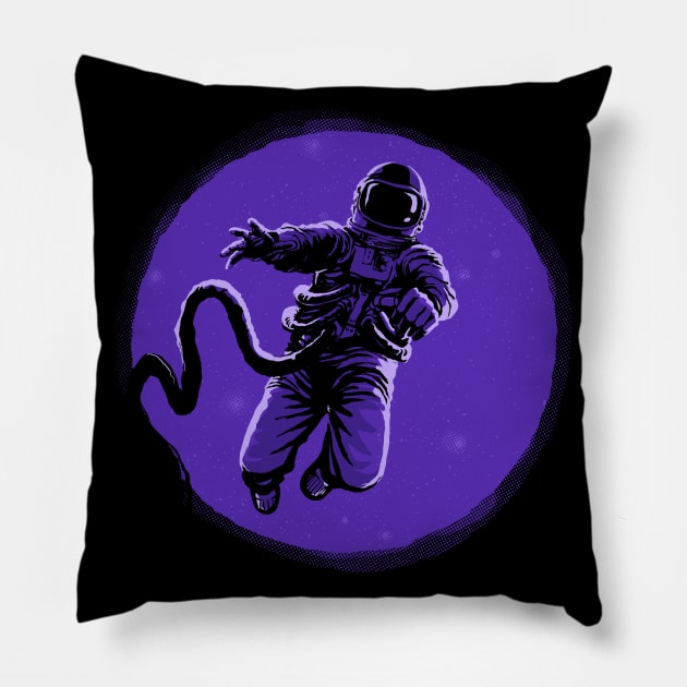 Floating Astronaut Pillow by carbine