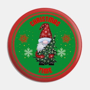 Christmas Time Pin