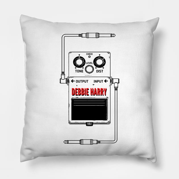 Debbie Harry Pillow by Ninja sagox