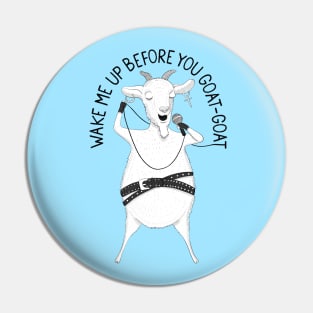 Wake Me Up | Animal Karaoke Collection Pin