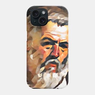 Anaximander Portrait | Anaximander Artwork Phone Case