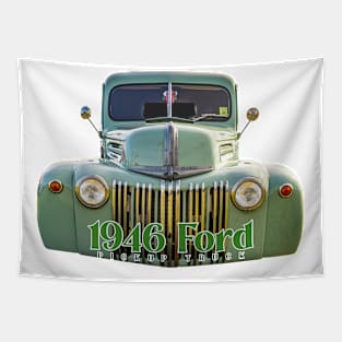 Customized 1946 Ford Pickup Truck Tapestry