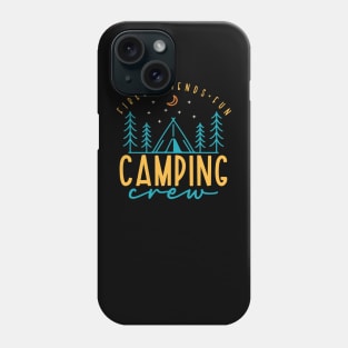 Fires Friends Fun Camping Crew Phone Case