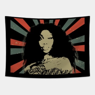 SZA || Vintage Art Design || Exclusive Art Tapestry