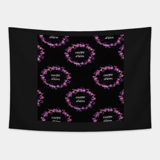 Carpe Diem circles Tapestry