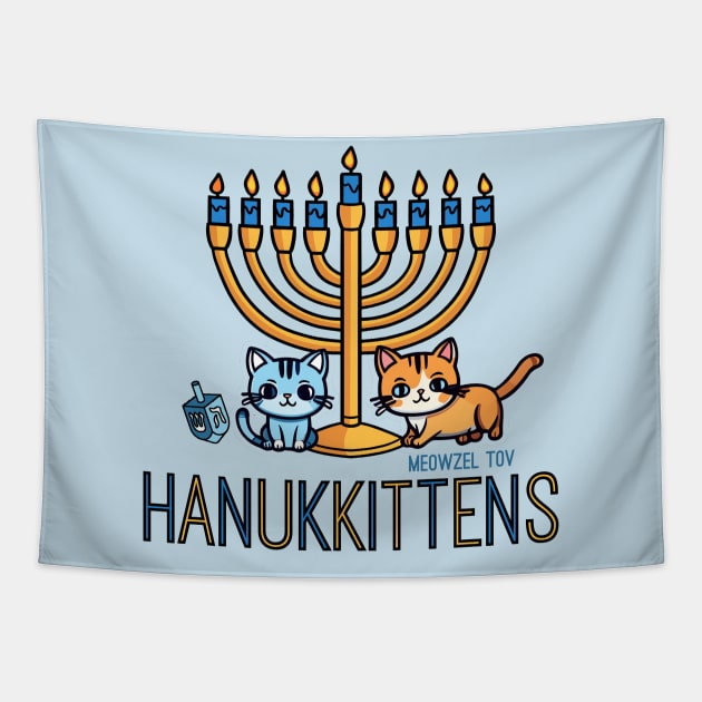 Hanukkittens Tapestry by HilariousDelusions