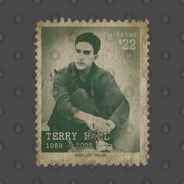 Engraved Vintage Style - Terry Hall by Chillashop Artstudio