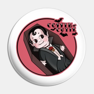 Coffin Kewpie Pin