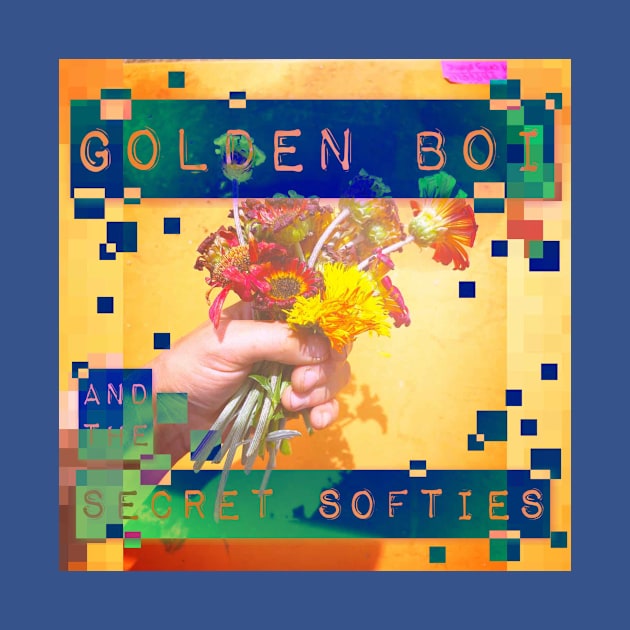 Golden Boi and the Secret Softies (flowers) by Goblin Noggin