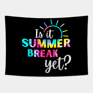 Is It Summer Break Yet? Teacher appreciation Tapestry