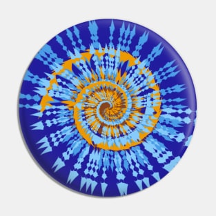 Tie Dye Ocean Impression Pin