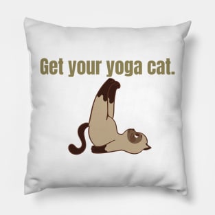 Yoga cat | Cat lover gift Pillow