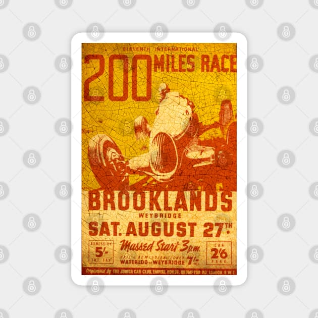 Brooklands 2 Magnet by Midcenturydave