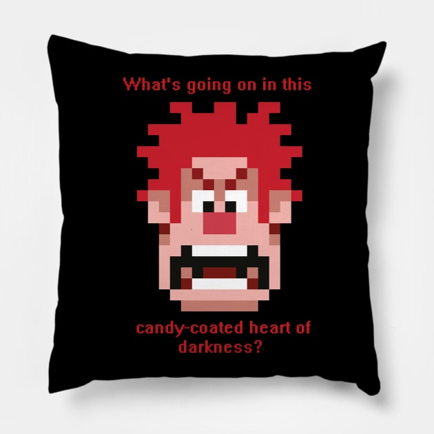 Wreck it little guy Pillow by ami_diggory