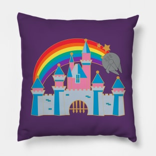 Rainbow Castle - West Coast Pillow
