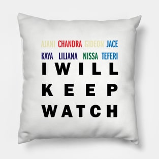 Oath of Gatewatch MTG I Will Keep Watch Pillow