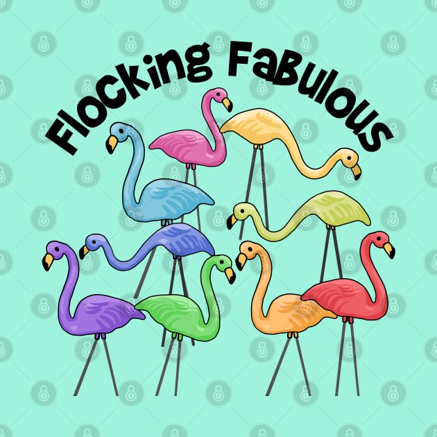 Flocking Fabulous Flamingos by Slightly Unhinged