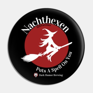 Dark Humor Brewing Nachthexen Pin