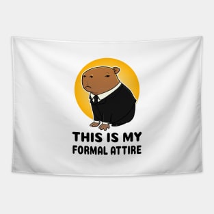 This is my formal attire Capybara suit Tapestry