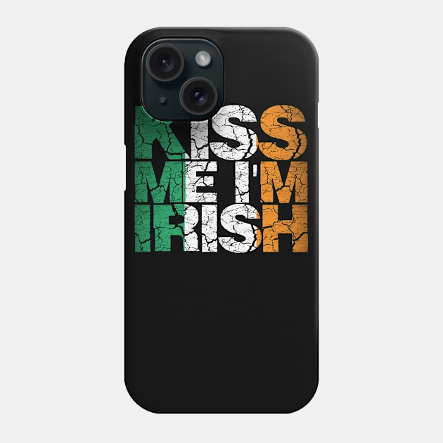 kiss me im irish Phone Case by  Memosh Everything 