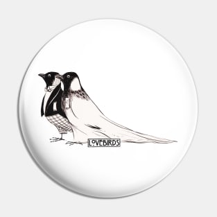 Love Birds Pin