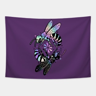 Duality Bees - Rainbow Tapestry