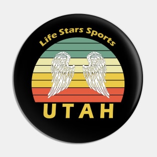 Utah Retro Pin