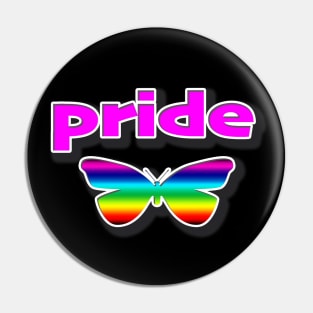 Pride Butterfly Pin