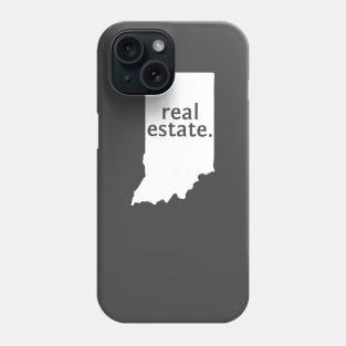 Indiana State Real Estate T-Shirt Phone Case