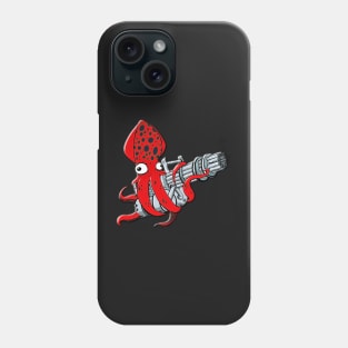 Major Kraken Squid on his own Phone Case