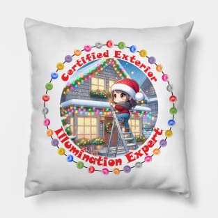 Chibi Mom - Certified Exterior Illumination Expert Pillow