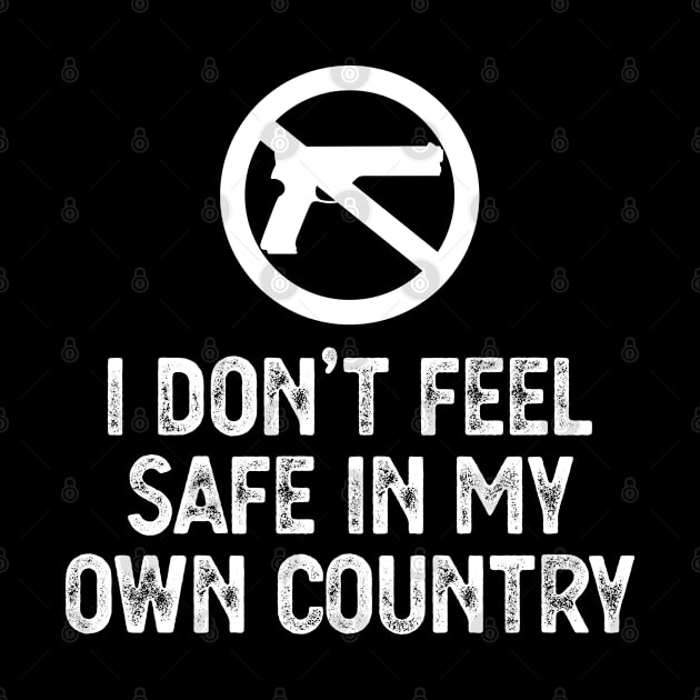 Ban Guns - I Don't Feel Safe In My Own Country by rainoree