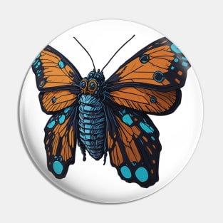 Robot Butterfly Pin