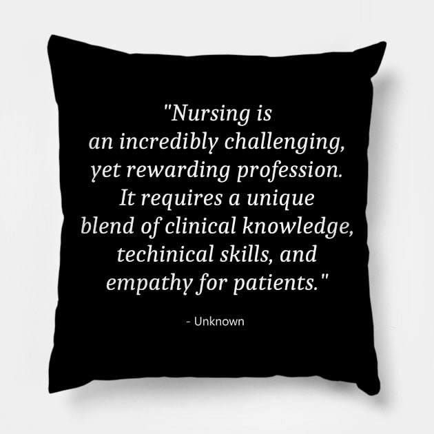 Nurses Day Pillow by Fandie