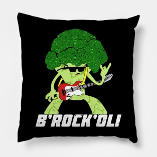 Funny Electric Guitar Rock Music Guitarist Gift Pillow