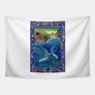 World of the selkies Tapestry