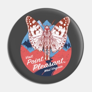 Mothman - Visit Point Pleasant, West Virginia Pin