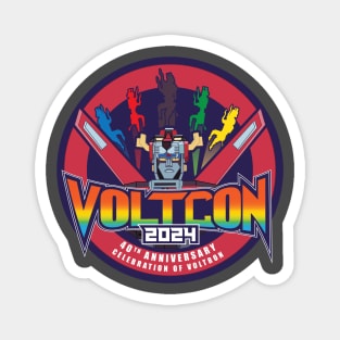 VoltCon! 2024 40th Anniversary T-Shirt Magnet