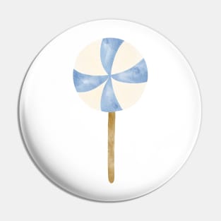 Blue lollipop Pin