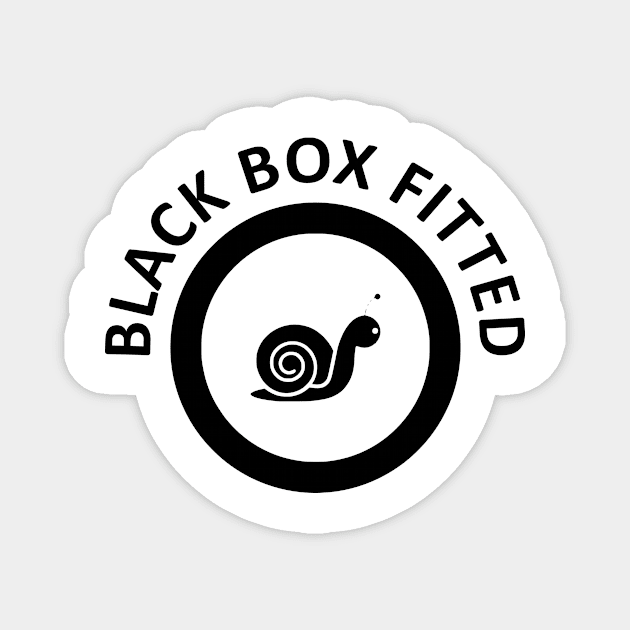 Black Box, Young and New Car Drivers Magnet by Applecrunch